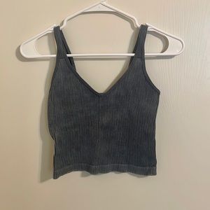 Ribbed Crop Top✨